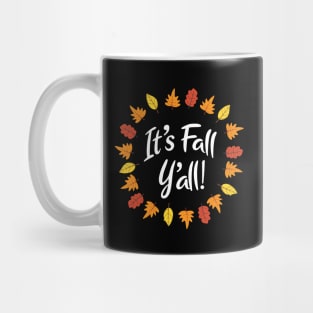 It's Fall y'all (Dark) Mug